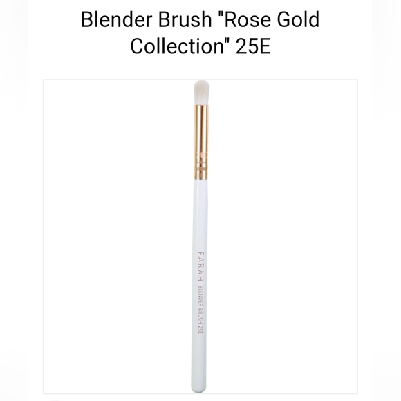 🖌️ F.A.R.A.H Luxury Rose Gold Makeup Brushes - Picture 5 of 11